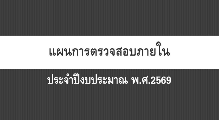 แผนการตรวจสอบภายใน 69